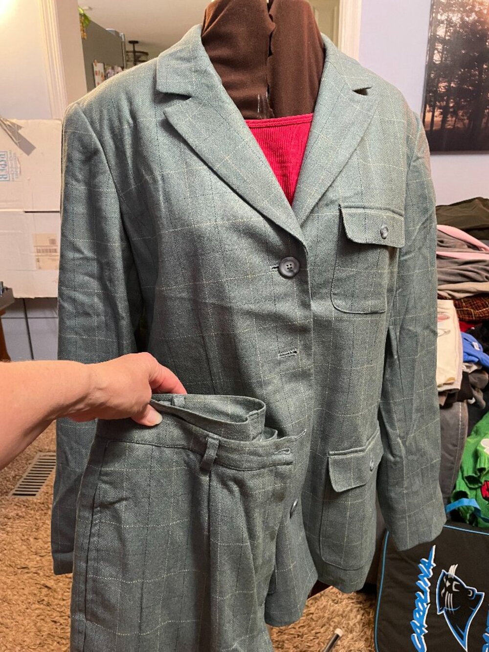 Liz Claiborne lizsport womens set jacket & pants